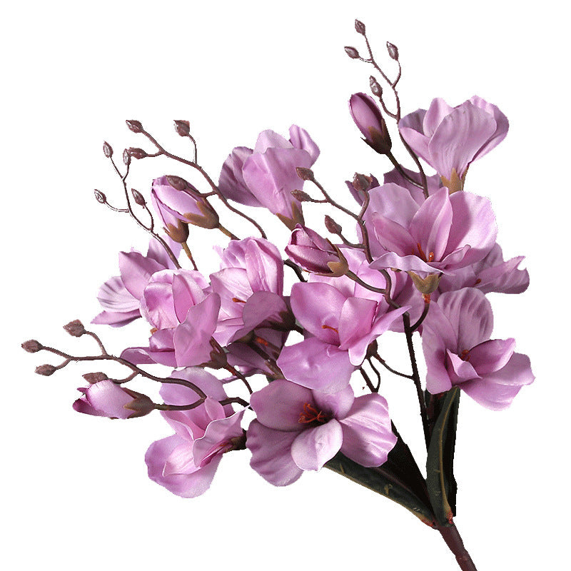Gladiolus Artificial Bouquet Magnolia Home Decorative Fake Flower