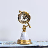 Home Furnishings Office Exhibition Hall Metal Handicraft Triangle Clock