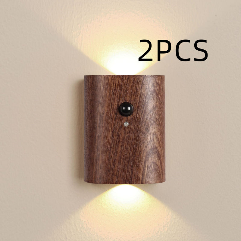 Hallway Access Wood Induction Light