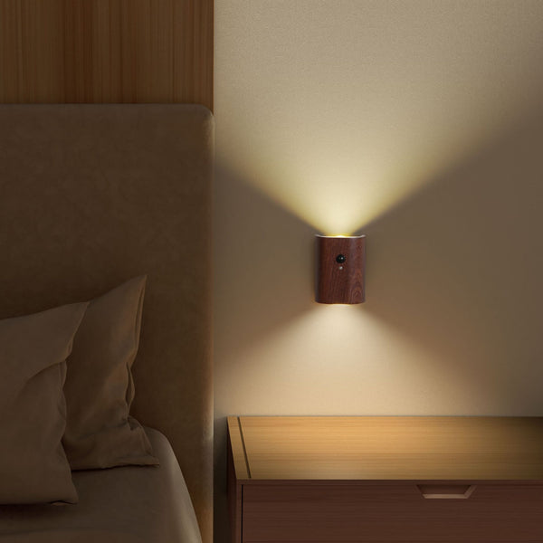 Hallway Access Wood Induction Light