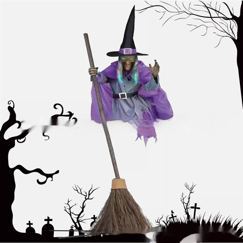 Wansheng Decorative Garden Broom Witch