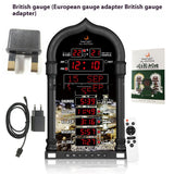 Alarm Clock Perpetual Calendar Gold Silver Black Wall Clocks