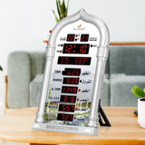 Alarm Clock Perpetual Calendar Gold Silver Black Wall Clocks