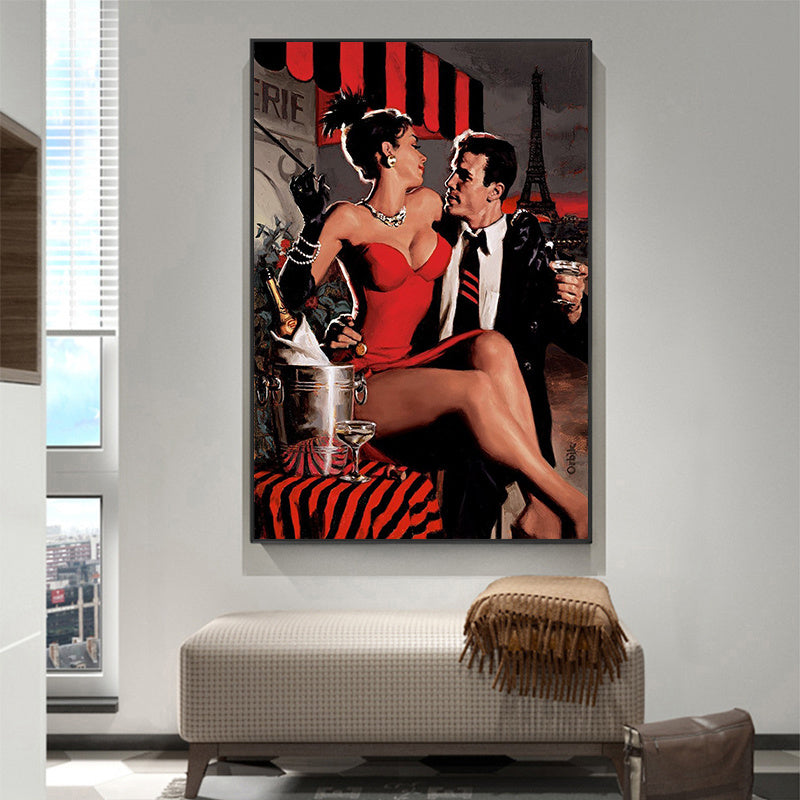 Scandinavian Entryway Decorative Painting